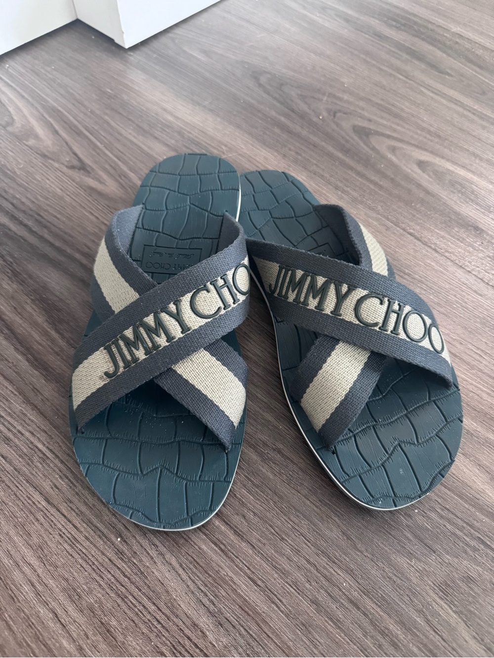 Jimmy Choo slides